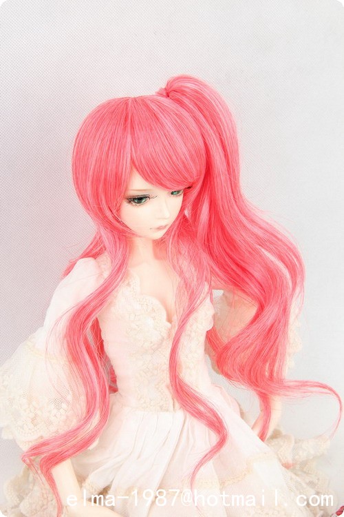pink and white wig for bjd-3.jpg